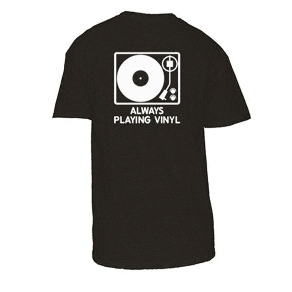 Men's Black Cotton T-Shirt - Pre-pr